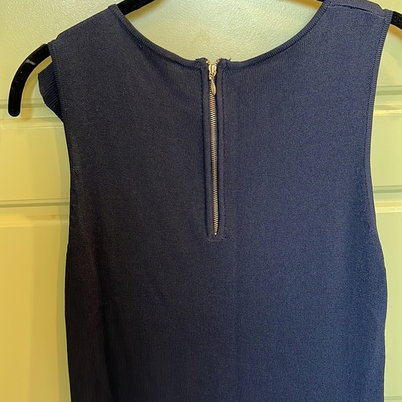 Adrienne Vittadini. Video Flattering AF. Navy, great fabric m - Picture 5 of 5